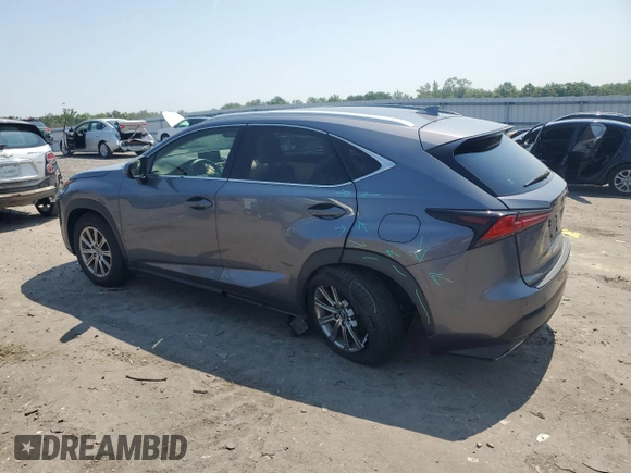 2020 Lexus NX 300 with VIN JTJDARDZ3L5003927, listed as a Copart auction lot 62905645 with 32,572 mi miles and Salvage title. Bid and sale history available at DreamBid. Image 2.
