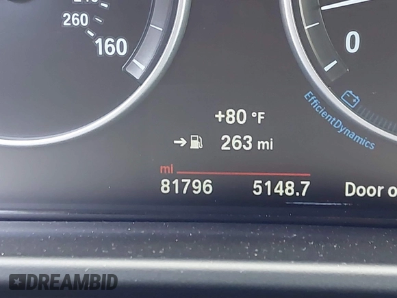 2016 BMW X5 sDrive35i with VIN 5UXKR2C51G0H42792, listed as a IAAI auction lot 41726108 with 81,796 mi miles. Bid and sale history available at carsss.com. Image 15.