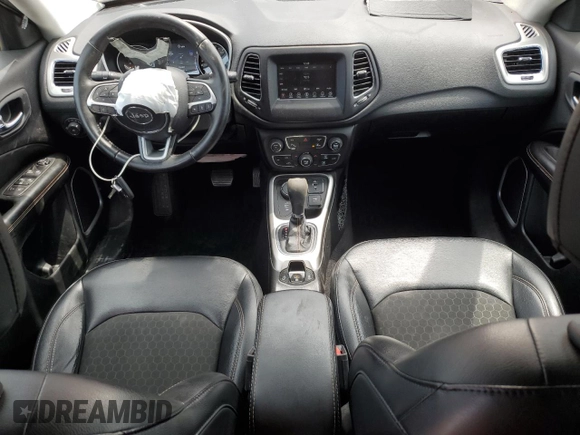 2019 Jeep Compass Latitude with VIN 3C4NJDBB3KT815436, listed as a Copart auction lot 56023625 with 86,529 mi miles and Salvage title. Bid and sale history available at DreamBid. Image 8.