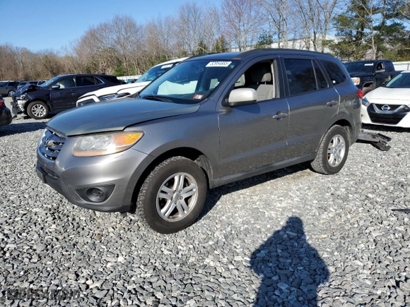 2011 Hyundai Santa Fe GLS with VIN 5XYZGDAB7BG016445, listed as a Copart auction lot 52954665 with 239,766 mi miles and Clean Title. Bid and sale history available at carsss.com. Image 1.
