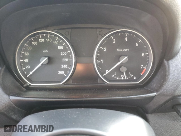 2009 BMW 1 Series 128i with VIN WBAUP73569VK76113, listed as a Copart auction lot 73601344 with Not Provided miles and Salvage Title. Bid and sale history available at carsss.com. Image 9.