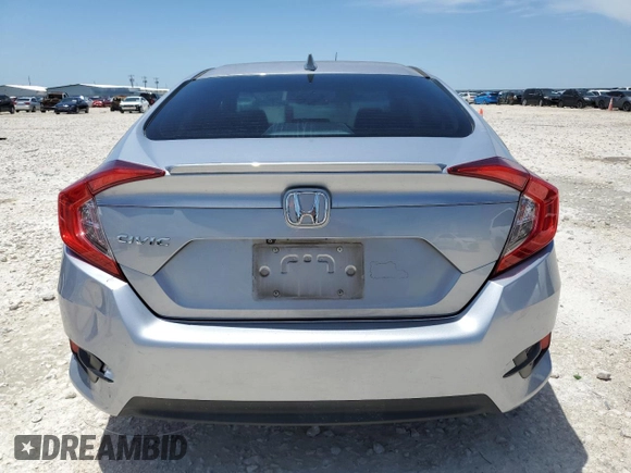 2017 Honda Civic EX-L with VIN 19XFC1F7XHE030606, listed as a Copart auction lot 56536095 with 101,465 mi miles and Salvage title. Bid and sale history available at DreamBid. Image 6.