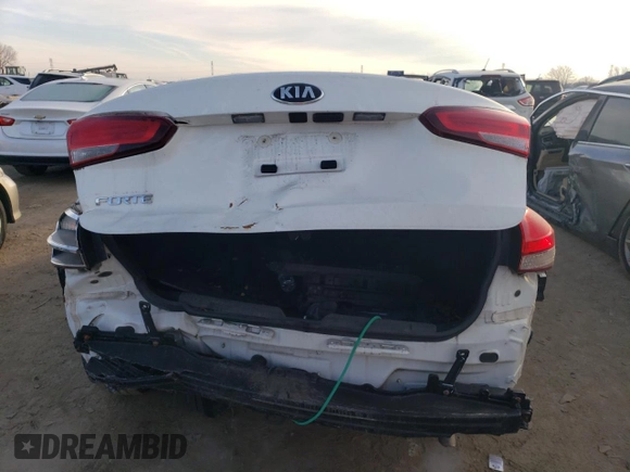 2017 Kia Forte LX with VIN 3KPFK4A72HE086261, listed as a Copart auction lot 51515425 with 27,150 mi miles and Non Repairable. Bid and sale history available at DreamBid. Image 6.