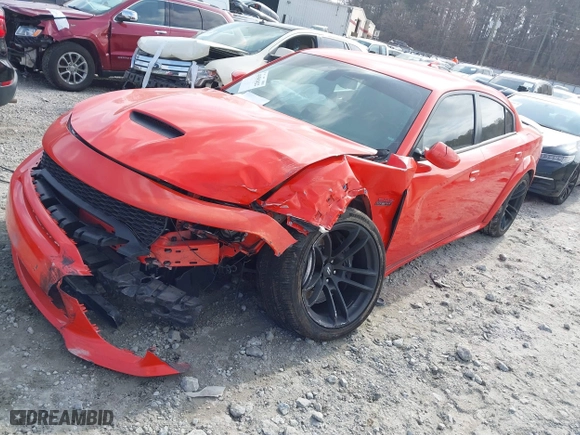 2020 Dodge Charger Scat Pack with VIN 2C3CDXGJ0LH181288, listed as a IAAI auction lot 41501822 with 48,382 mi miles. Bid and sale history available at carsss.com. Image 17.
