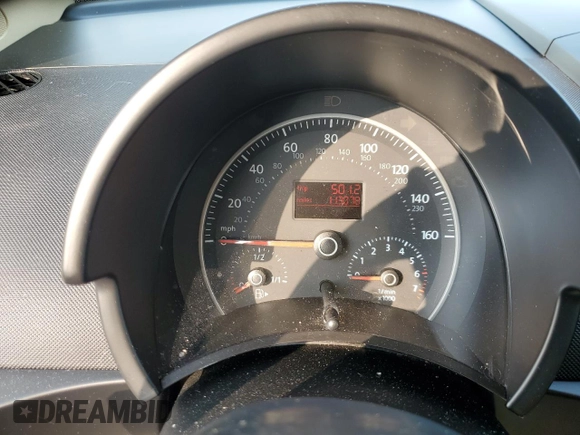 2010 Volkswagen Beetle with VIN 3VWPW3AG0AM027009, listed as a Copart auction lot 60617775 with 113,078 mi miles and Salvage title. Bid and sale history available at DreamBid. Image 9.