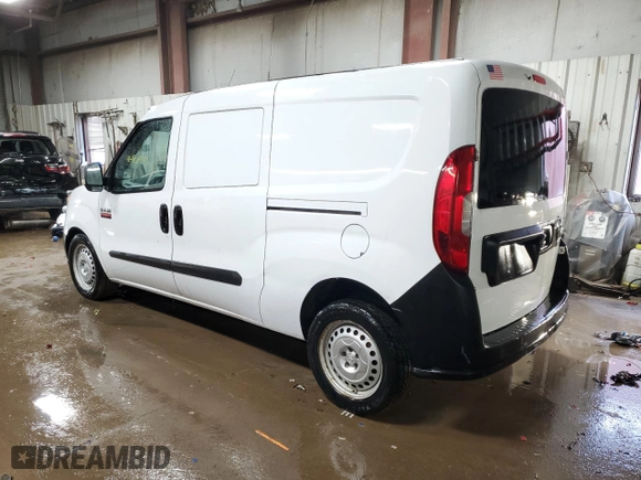 2018 Ram ProMaster City Cargo Van Tradesman with VIN ZFBERFAB2J6K39842, listed as a Copart auction lot 48496975 with 235,277 mi miles and Clean Title. Bid and sale history available at carsss.com. Image 2.