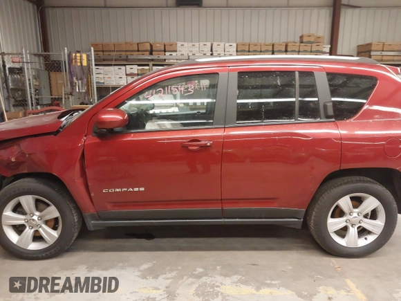 2017 Jeep Compass Latitude with VIN 1C4NJDEB5HD191178, listed as a IAAI auction lot 41211543 with 116,130 mi miles and . Bid and sale history available at DreamBid. Image 14.
