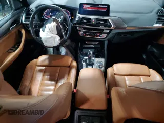 2020 BMW X3 xDrive30i with VIN 5UXTY5C03L9B17538, listed as a Copart auction lot 82562154 with 75,062 mi miles and Salvage Title. Bid and sale history available at DreamBid. Image 8.