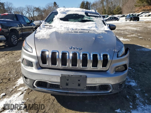 2018 Jeep Cherokee Limited with VIN 1C4PJMDX2JD610549, listed as a Copart auction lot 45456485 with 20,337 mi miles and Salvage Title. Bid and sale history available at carsss.com. Image 5.