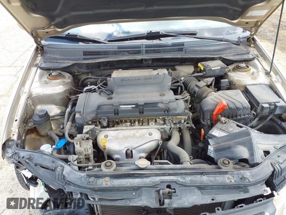 2008 Kia Spectra SX with VIN KNAFE121985552051, listed as a IAAI auction lot 41887222 with 45,308 mi miles. Bid and sale history available at carsss.com. Image 10.