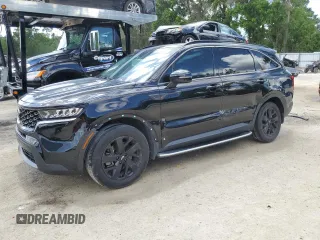 2021 Kia Sorento S with VIN 5XYRLDLC8MG045523, listed as a Copart auction lot 52630425 with 39,782 mi miles and Salvage Title. Bid and sale history available at DreamBid. Image 1.