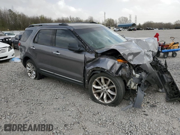 2014 Ford Explorer Limited with VIN 1FM5K7F87EGB22354, listed as a Copart auction lot 48741585 with Not Provided miles and Salvage Title. Bid and sale history available at carsss.com. Image 4.