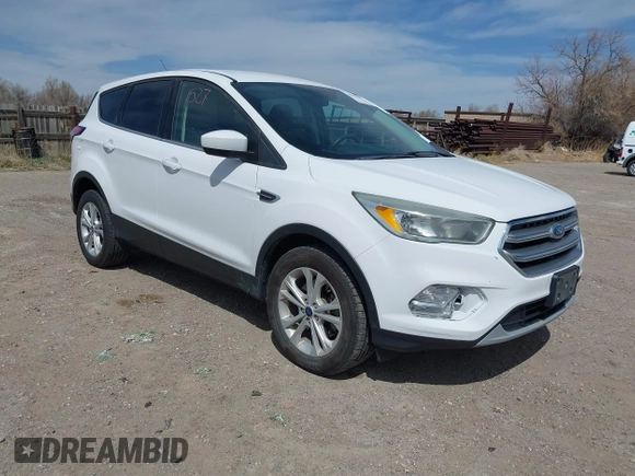 2017 Ford Escape SE with VIN 1FMCU9G90HUC66502, listed as a IAAI auction lot 41991527 with 219,380 mi miles. Bid and sale history available at carsss.com. Image 1.