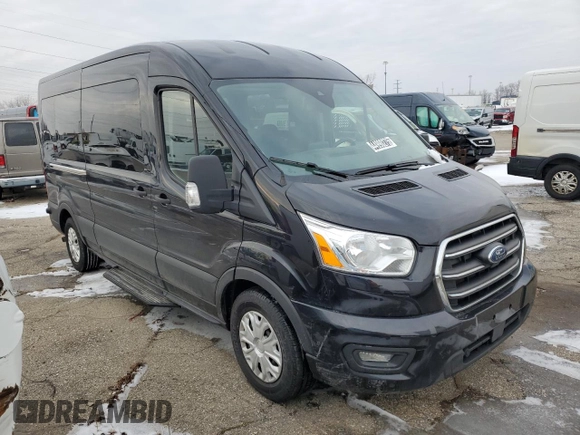 2020 Ford Transit Passenger XL z VIN 1FBAX2C86LKA40321, wystawiony jako Copart lot #44990275 z przebiegiem 156 209 mil mil oraz Czysty tytuł • Clean title. Historia ofert i sprzedaży dostępna na DreamBid. Obrazek 4.