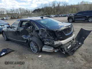 2017 Cadillac CT6 AWD with VIN 1G6KB5RS4HU197136, listed as a Copart auction lot 50876124 with Not provided miles and Salvage title. Bid and sale history available at DreamBid. Image 2.