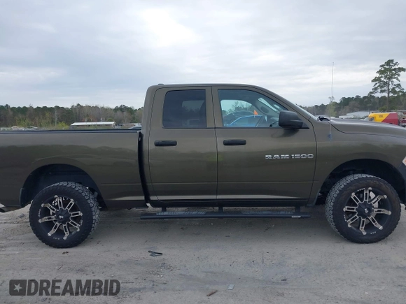 2012 Ram 1500 ST with VIN 1C6RD6FK9CS193403, listed as a IAAI auction lot 41878684 with 264,250 mi miles and . Bid and sale history available at DreamBid. Image 13.