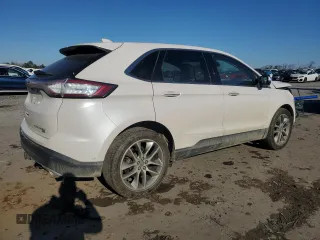 2018 Ford Edge Titanium with VIN 2FMPK4K85JBB36512, listed as a Copart auction lot 45997105 with 126,720 mi miles and Salvage Title. Bid and sale history available at carsss.com. Image 3.