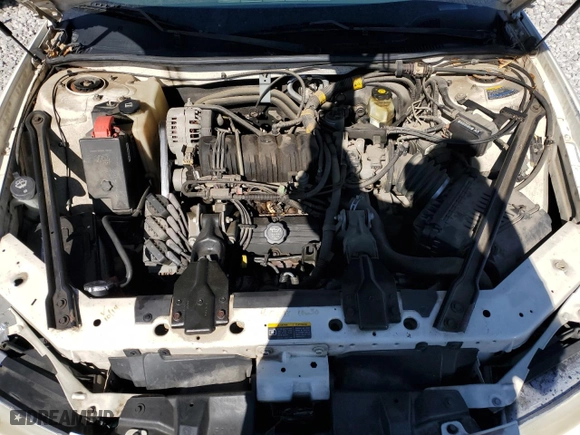 2003 Pontiac Grand Prix GT with VIN 1G2WP52K83F128817, listed as a Copart auction lot 75845224 with 93,189 mi miles and Salvage Title. Bid and sale history available at carsss.com. Image 11.