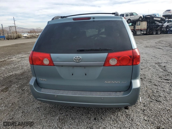 2009 Toyota Sienna XLE with VIN 5TDZK22C39S239265, listed as a Copart auction lot 85330824 with 0 mi miles and Salvage Title. Bid and sale history available at carsss.com. Image 6.
