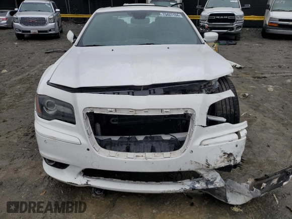 2012 Chrysler 300 SRT8 with VIN 2C3CCAFJ2CH801320, listed as a Copart auction lot 85705344 with 167,665 mi miles and Non Repairable. Bid and sale history available at carsss.com. Image 5.