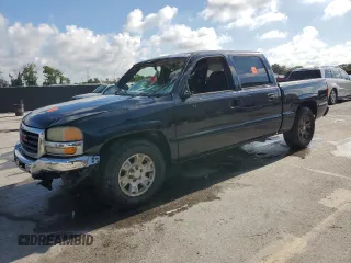 2005 GMC Sierra 1500 SLE z VIN 2GTEC13T451147121, wystawiony jako Copart lot #56639755 z przebiegiem Nie podano mil oraz Szkoda całkowita • Salvage title. Historia ofert i sprzedaży dostępna na DreamBid. Obrazek 1.