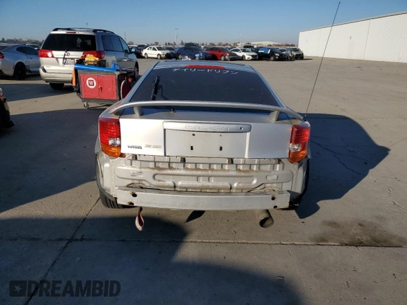 2000 Toyota Celica GT with VIN JTDDR32T1Y0046786, listed as a Copart auction lot 82707594 with 201,791 mi miles and Salvage Title. Bid and sale history available at carsss.com. Image 6.