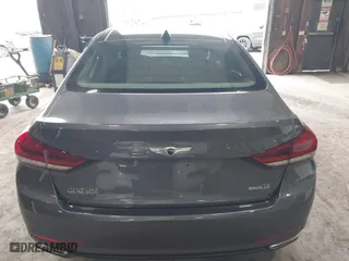 2015 Hyundai Genesis 3.8L with VIN KMHGN4JE7FU021717, listed as a IAAI auction lot 41942072 with 38,065 mi miles. Bid and sale history available at carsss.com. Image 16.