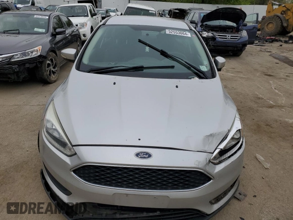 2016 Ford Focus SE with VIN 1FADP3F21GL354227, listed as a Copart auction lot 52553064 with 104,109 mi miles and Salvage Title. Bid and sale history available at carsss.com. Image 5.