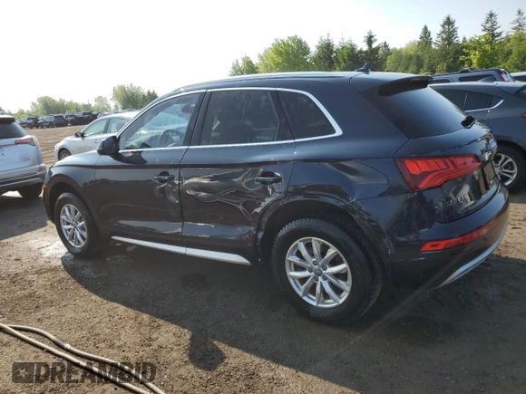 2018 Audi Q5 Premium with VIN WA1ANAFY7J2246066, listed as a Copart auction lot 59571795 with 131,626 mi miles and Salvage title. Bid and sale history available at DreamBid. Image 2.