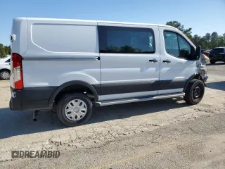 2024 Ford Transit Cargo with VIN 1FTBR1Y85RKA71078, listed as a Copart auction lot 53077775 with 6,991 mi miles and Clean Title. Bid and sale history available at DreamBid. Image 3.