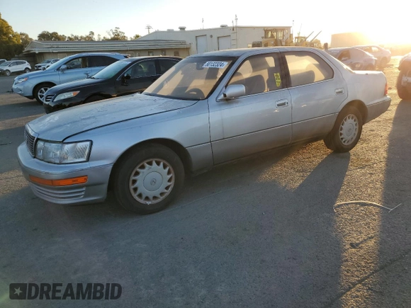 1991 Lexus LS z VIN JT8UF11E7M0085813, wystawiony jako Copart lot #80132324 z przebiegiem 150 417 mil mil oraz Czysty tytuł • Clean title. Historia ofert i sprzedaży dostępna na DreamBid. Obrazek 1.