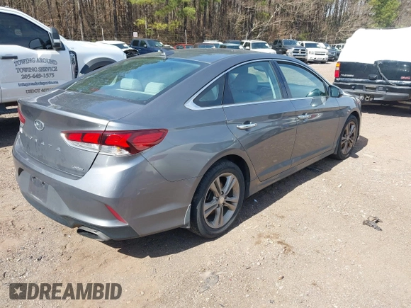 2018 Hyundai Sonata Limited with VIN 5NPE34AF9JH657259, listed as a IAAI auction lot 41601617 with 118,666 mi miles and . Bid and sale history available at DreamBid. Image 4.