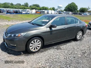 2013 Honda Accord EX with VIN 1HGCR2F77DA124352, listed as a Copart auction lot 59515945 with 150,539 mi miles and Salvage title. Bid and sale history available at DreamBid. Image 1.
