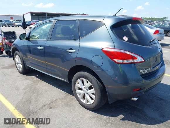 2013 Nissan Murano LE with VIN JN8AZ1MU8DW208695, listed as a IAAI auction lot 42184072 with 180,733 mi miles and . Bid and sale history available at carsss.com. Image 3.