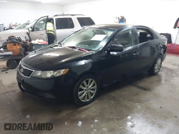 2012 Kia Forte EX with VIN KNAFU4A22C5540752, listed as a IAAI auction lot 41602187 with 191,121 mi miles. Bid and sale history available at carsss.com. Image 22.
