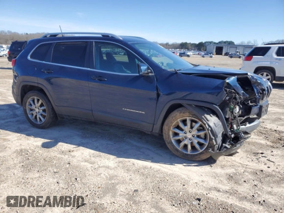 2018 Jeep Cherokee Limited with VIN 1C4PJMDX3JD530970, listed as a Copart auction lot 45639065 with 141,241 mi miles and Salvage Title. Bid and sale history available at carsss.com. Image 4.