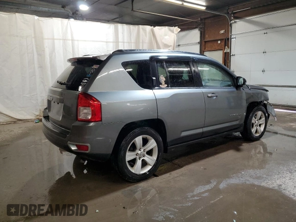 2011 Jeep Compass Latitude with VIN 1J4NF1FB9BD207804, listed as a Copart auction lot 53049285 with 168,163 mi miles and Salvage Title. Bid and sale history available at carsss.com. Image 3.