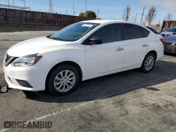 2019 Nissan Sentra SV with VIN 3N1AB7APXKL612654, listed as a Copart auction lot 44569965 with 117,756 mi miles and Clean Title. Bid and sale history available at carsss.com. Image 1.