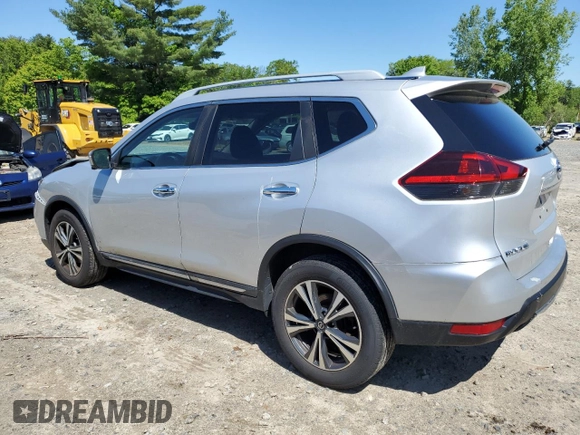 2018 Nissan Rogue SV z VIN 5N1AT2MV7JC730402, wystawiony jako Copart lot #58430025 z przebiegiem 169 627 mil mil oraz Szkoda całkowita • Salvage title. Historia ofert i sprzedaży dostępna na DreamBid. Obrazek 2.