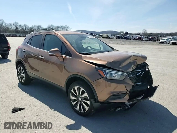 2017 Buick Encore Preferred with VIN KL4CJESB5HB007140, listed as a Copart auction lot 49235555 with 71,210 mi miles and Salvage title. Bid and sale history available at DreamBid. Image 12.