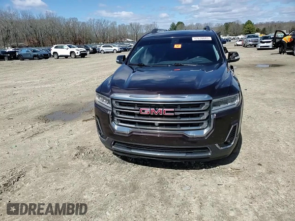 2021 GMC Acadia AT4 with VIN 1GKKNLLS1MZ208449, listed as a Copart auction lot 47630885 with 76,667 mi miles and Salvage Title. Bid and sale history available at carsss.com. Image 12.