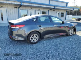 2017 Kia Optima LX with VIN 5XXGT4L35HG177883, listed as a Copart auction lot 50220195 with 108,058 mi miles and Salvage title. Bid and sale history available at DreamBid. Image 3.