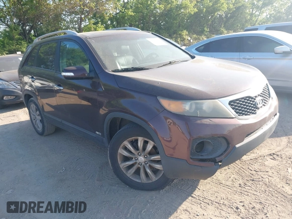 2011 Kia Sorento EX with VIN 5XYKUDA26BG059278, listed as a IAAI auction lot 42236023 with 197,740 mi miles and . Bid and sale history available at DreamBid. Image 1.