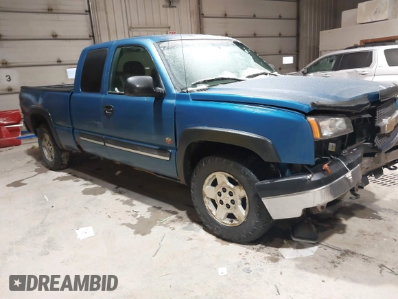 2004 Chevrolet Silverado 1500 with VIN 1GCEK19T14E265358, listed as a IAAI auction lot 41480044 with 227,757 mi miles and . Bid and sale history available at DreamBid. Image 1.