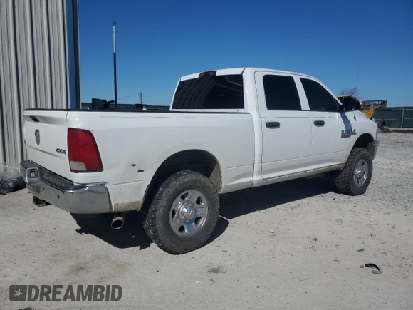2015 Ram 2500 Tradesman with VIN 3C6UR5CL0FG689351, listed as a Copart auction lot 47373815 with 0 mi miles and Salvage Title. Bid and sale history available at carsss.com. Image 3.