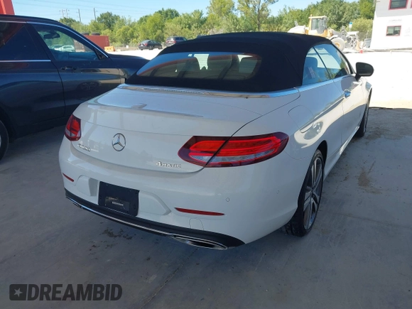 2020 Mercedes-Benz C 300 with VIN WDDWK8EB4LF949734, listed as a IAAI auction lot 41850975 with 25,463 mi miles and . Bid and sale history available at DreamBid. Image 4.