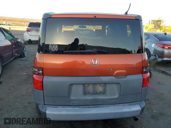 2003 Honda Element EX with VIN 5J6YH27683L048876, listed as a Copart auction lot 79563374 with 192,240 mi miles and Salvage Title. Bid and sale history available at DreamBid. Image 6.