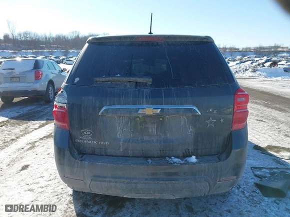 2017 Chevrolet Equinox LS with VIN 2GNFLEEKXH6153990, listed as a IAAI auction lot 41394874 with 141,990 mi miles. Bid and sale history available at carsss.com. Image 16.