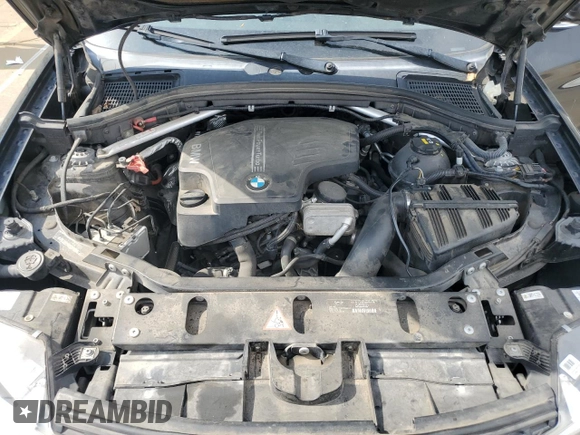 2015 BMW X3 xDrive28i with VIN 5UXWX9C52F0D56896, listed as a Copart auction lot 53823745 with 158,101 mi miles and Clean Title. Bid and sale history available at DreamBid. Image 12.