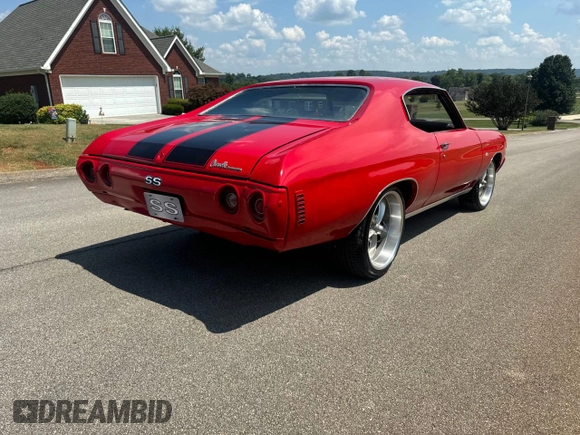1971 Chevrolet Malibu с VIN 136371R126241, выставлен на аукционе Copart как лот 64313315 с пробегом 63 954 миль миль и Чистый • Clean title. История ставок и продаж доступна на DreamBid. Изображение 4.